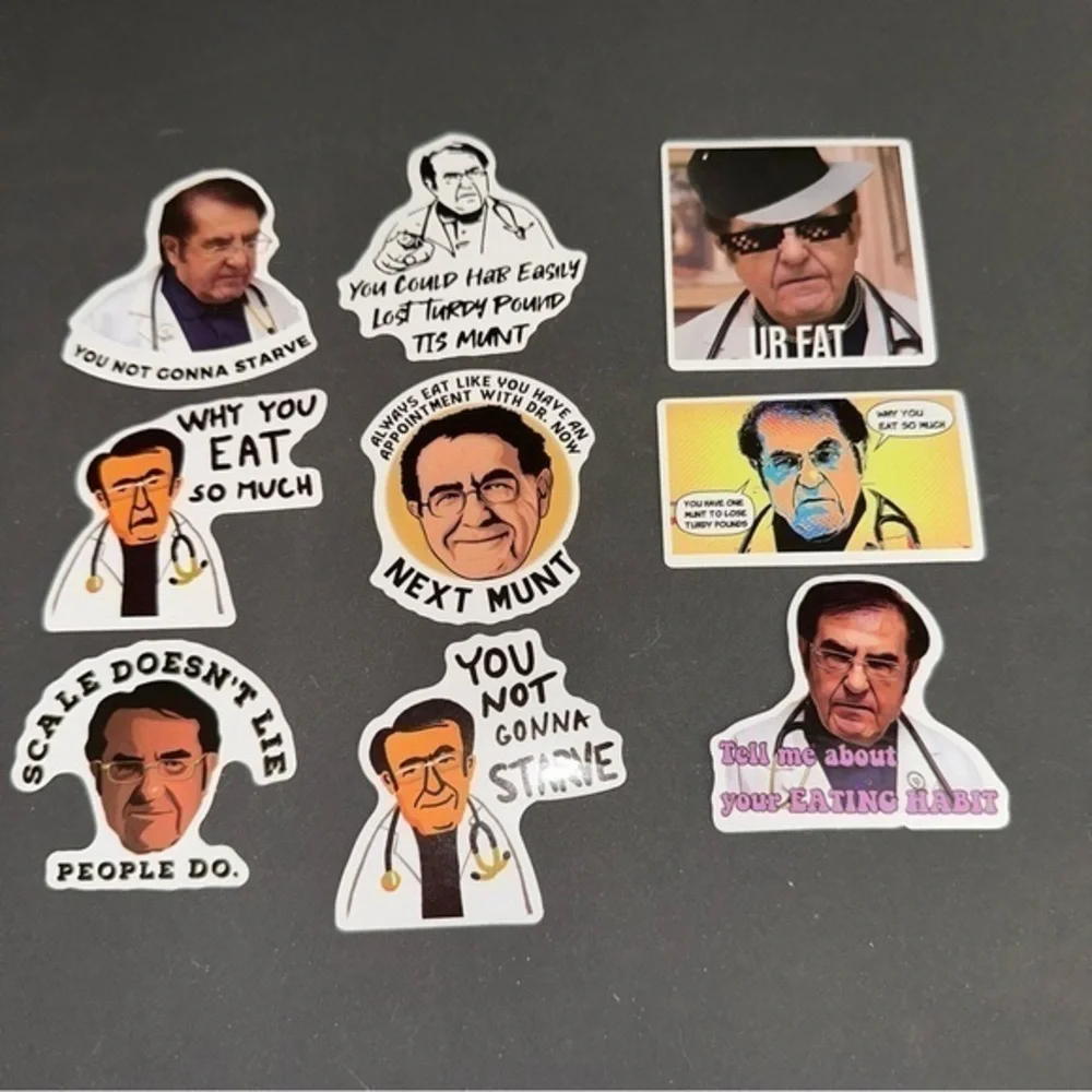 Sticker set #16 (Dr. Now / sarcastic stickers)